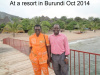 At Resort in Burundi (photo: Njei M.T)